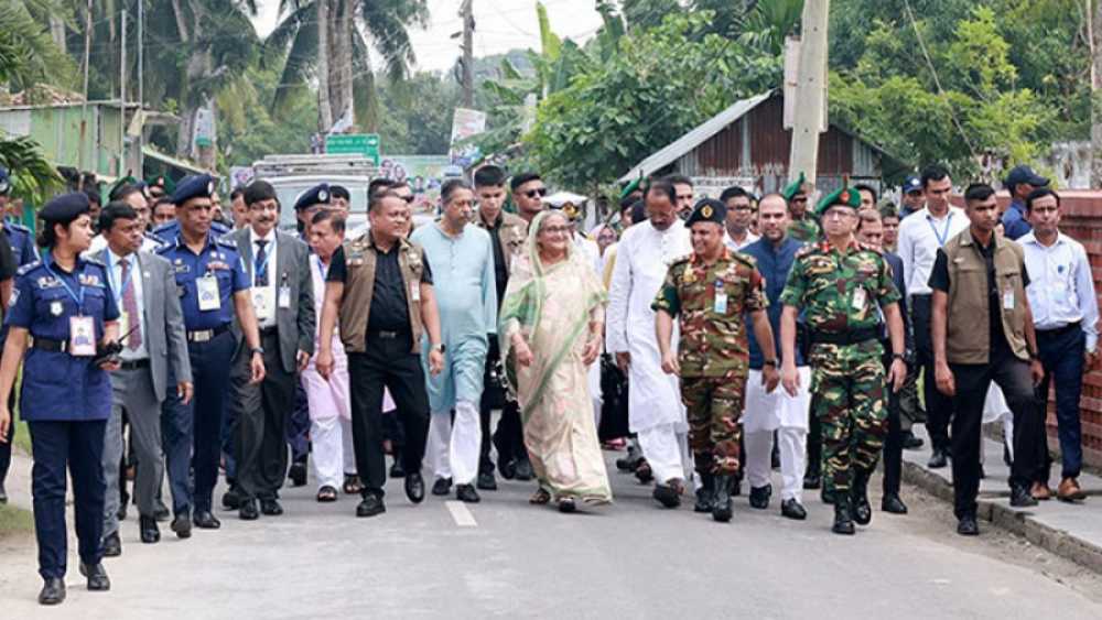 দুই দিনের সফরে নির্বাচনী এলাকায় যাচ্ছেন প্রধানমন্ত্রী